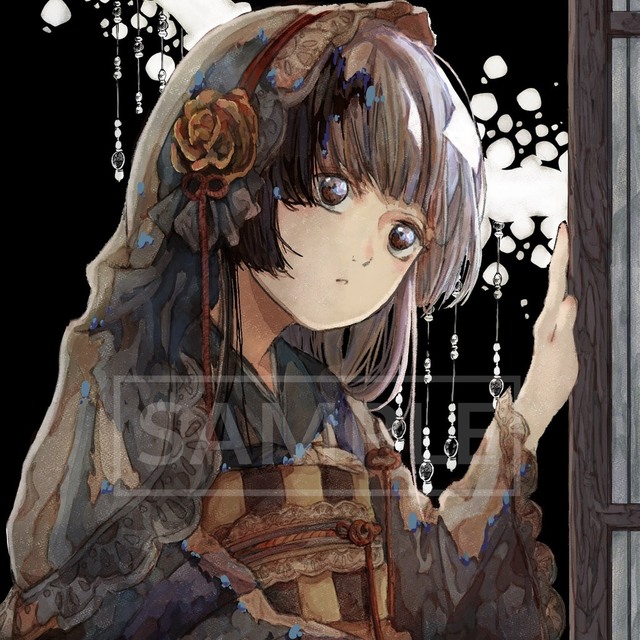 MV用やお仕事用にも！幻想的なカラーイラスト