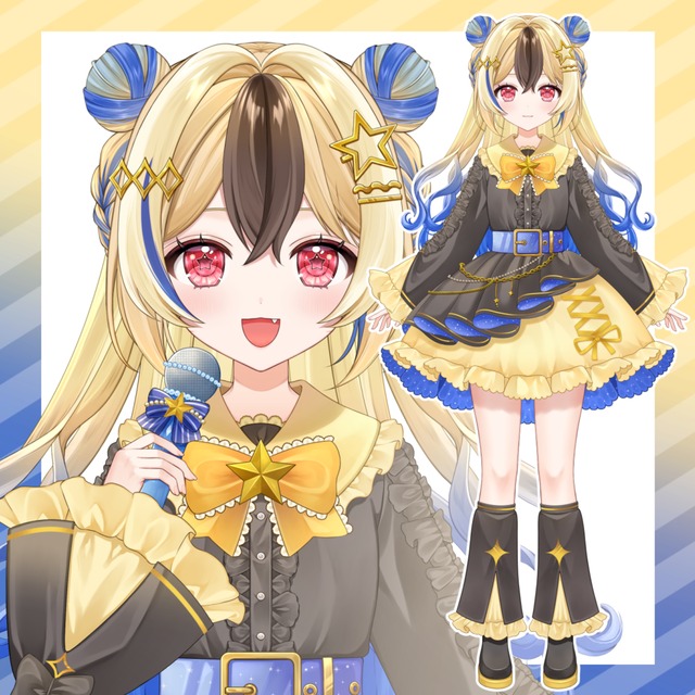 Live2D用パーツ分けイラストお描きいたします！