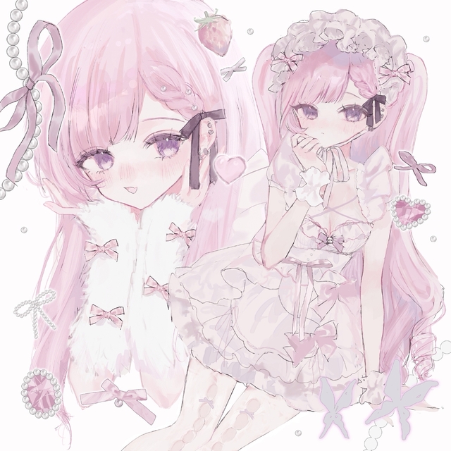 詰め込みイラスト制作