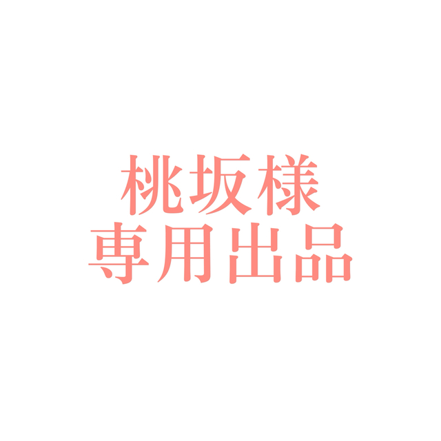 桃坂様専用出品