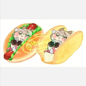 むぎゅっと量産イラスト