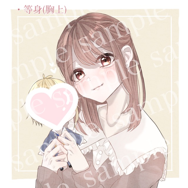 SNSアイコン向けイラスト🕊