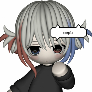 モデリングで可愛いアイコンを作ります♪