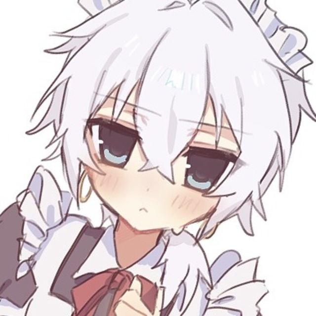 萌え絵風アイコンイラスト