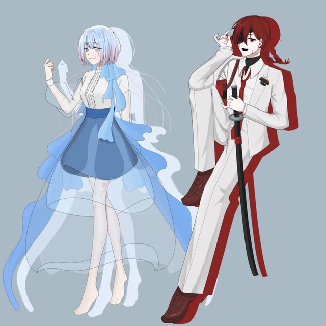 TRPGや配信で使用できる立ち絵を作成します！