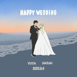 結婚祝いにウェディングイラスト