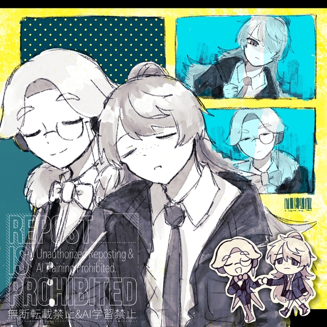 あなたのキャラクターのラフな簡易詰め込みイラスト作成します！