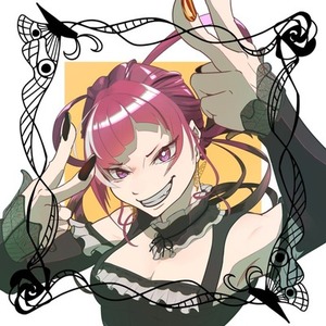 バストアップイラスト（SNSアイコン等）