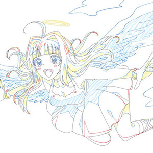 アニメ原画風イラスト夢絵、カップル