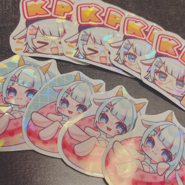 あなただけのオリジナルステッカー作成します！