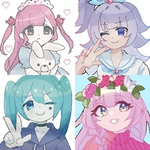 ドット絵風アイコン