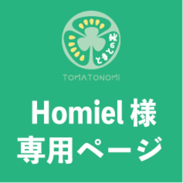 【Homiel様専用ページ】