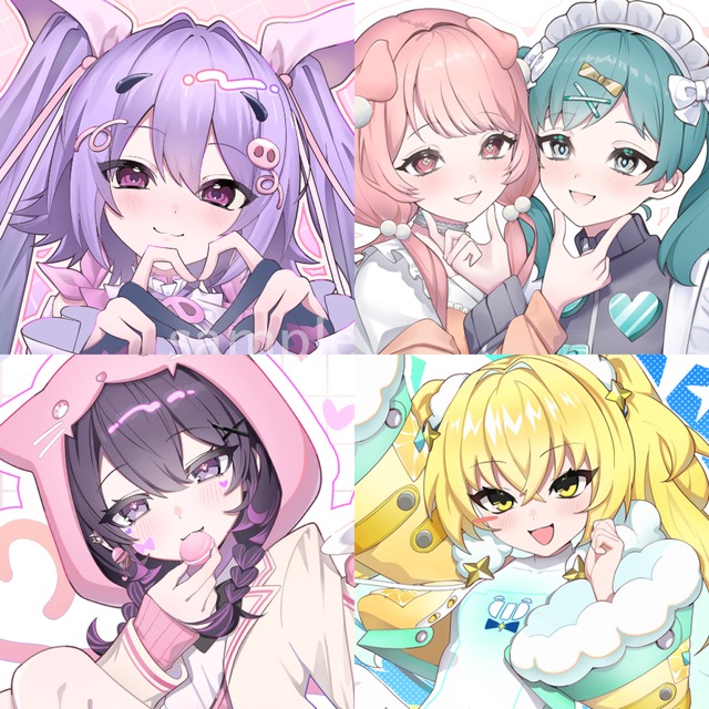 かわいいイラスト制作します✨　(一枚絵/一次創作/二次創作 OK!)