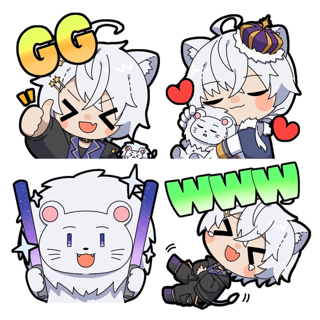 スタンプ用イラスト