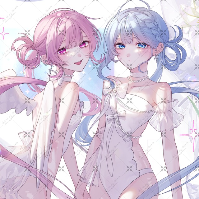 IRIAM立ち絵、VTuberビジュアルイラスト、キャラデザイン等