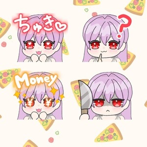 【YouTubeやTwitch】スタンプ制作します！