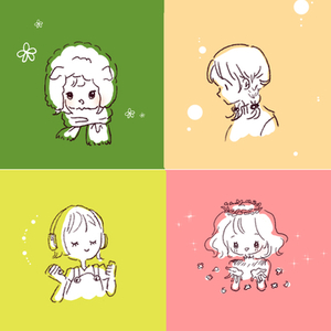 ゆるかわアイコン描きます