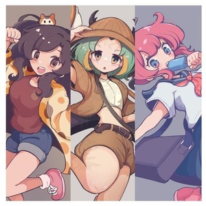 全身絵を描きます