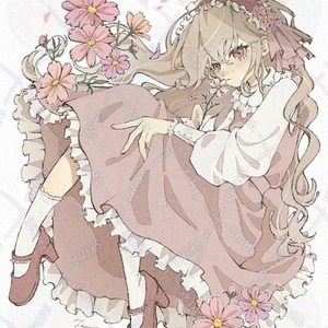 淡くて柔らかな雰囲気のあるイラストを描きます