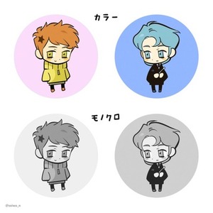 SNSのアイコン（デフォルメ）