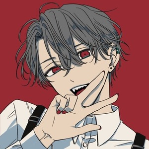 手のポーズ付きアイコン描きます。