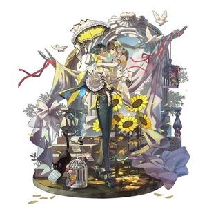 創作男女カップルの一枚絵描きます