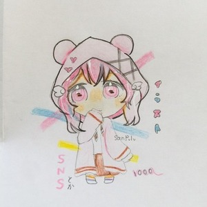 ミニキャラアイコン書きます！