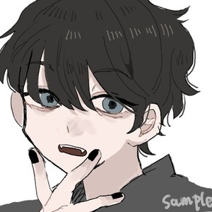 SNSアイコンにぴったりなイラスト描きます！