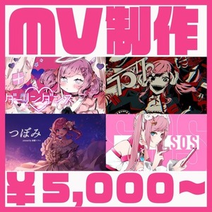 【最安5,000円~】MV/PV/歌ってみた動画制作します！【MV制作】