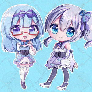 デフォルメキャラ描きます！