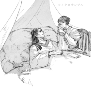 物語の挿絵を描きます