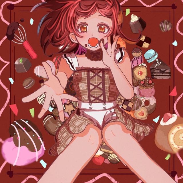 ふんわりかわいい女の子イラスト／SNSアイコン用