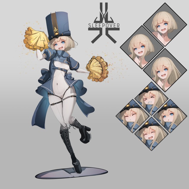 TRPG等の立ち絵制作【*キャラシ割/イメージBGMオプション追加】