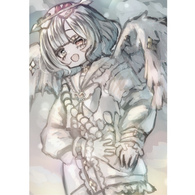 綺麗な塗りの1枚絵描きます