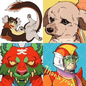 【ケモノ】SNSアイコン描きます！【人外】