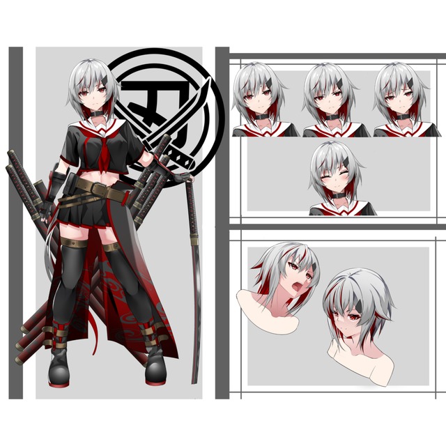 和装の女性キャラ・女子高生キャラをお描きします