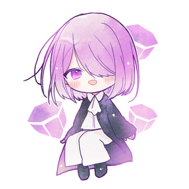 水彩風ミニキャライラストをお描きします