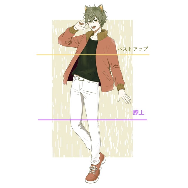 TRPG立ち絵、SNSアイコン素材