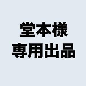 堂本様　専用ページ