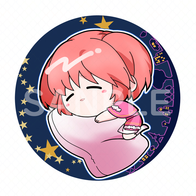 【SD】すやすやミニキャライラスト