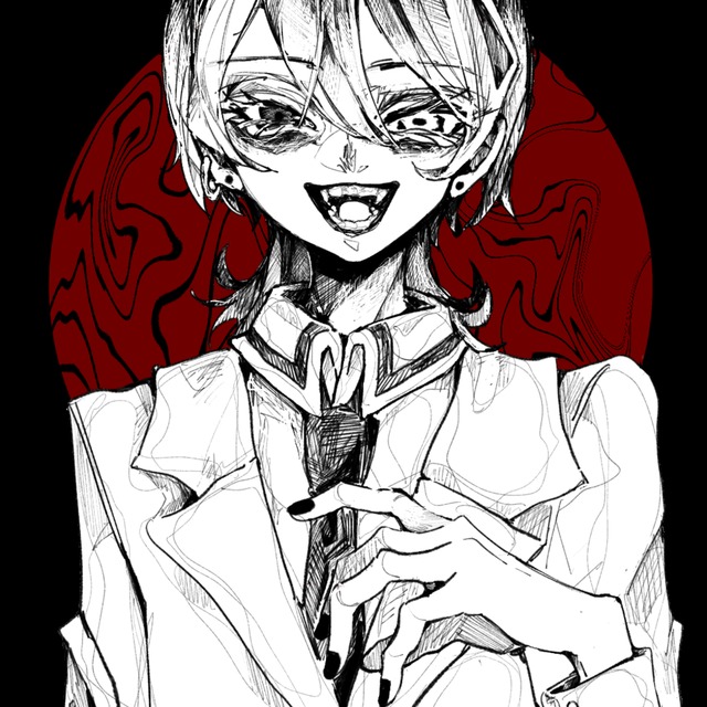 モノクロ 1枚絵