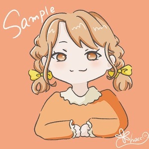 ほんわかこだわりSNS用アイコンを描きます