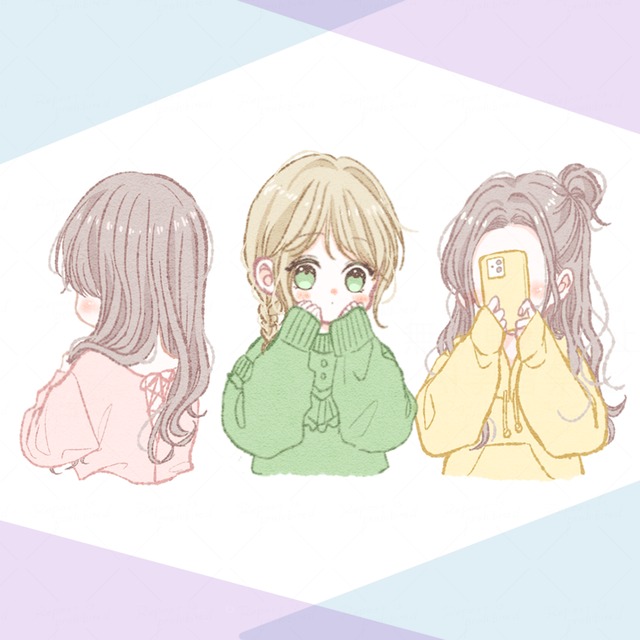 ゆるふわでかわいいアイコンお描きします