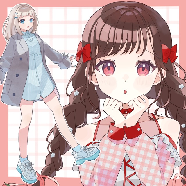 イラスト制作【アイコン・立ち絵・キャラクターデザイン】