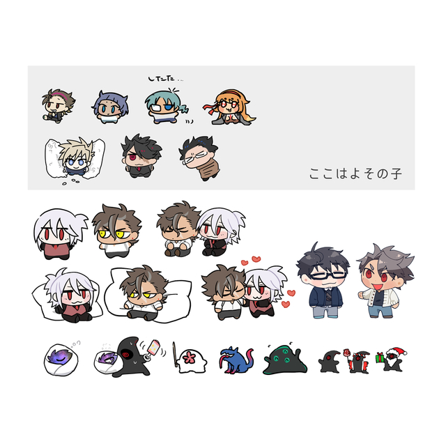 SD（まめ）描きます