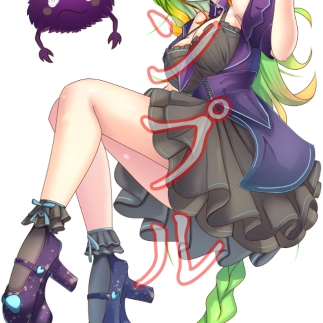 Live2Dモデリング(IRIAM