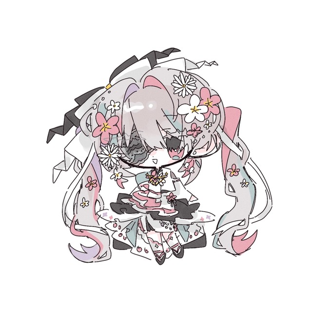 デフォルメイラストを描きます