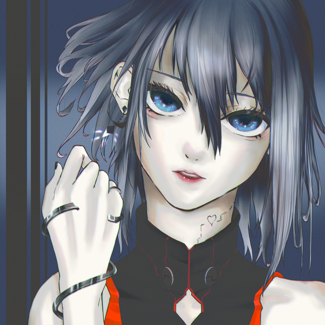 【一枚絵制作】クールで魅力的な女の子イラスト描きます