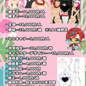 可愛いも格好いいも描きます！