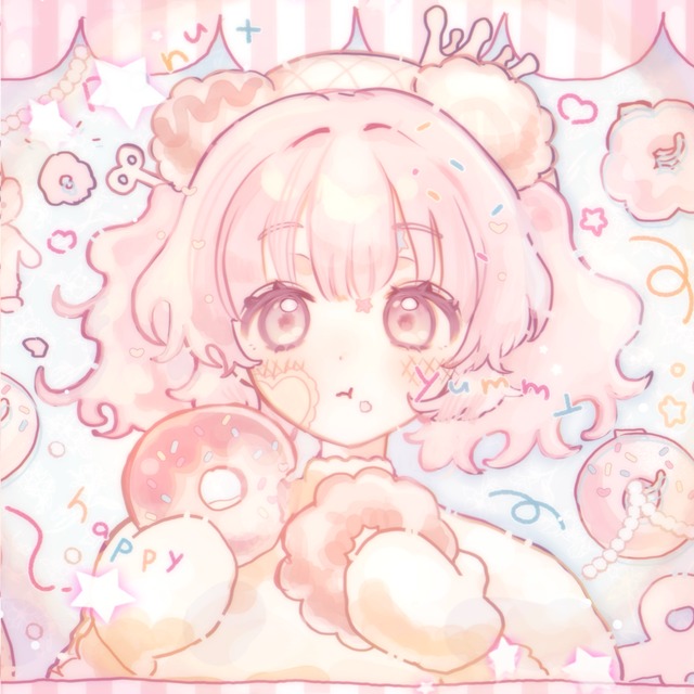 ポップでかわいいイラスト制作致します！